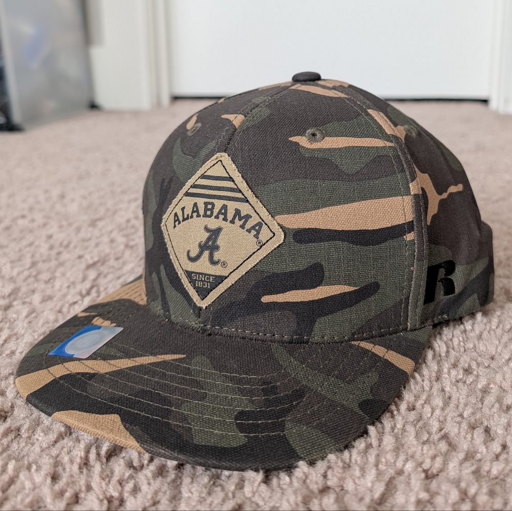 Russell University of Alabama Camouflage Snapback Hat OS